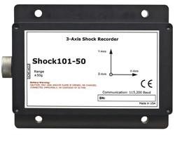 Shock101 Tri-Axial Shock Data Logger