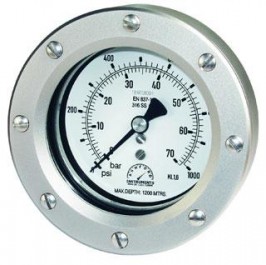 DMS600 Series 63mm Subsea Pressure Gauges for up to 1,200m