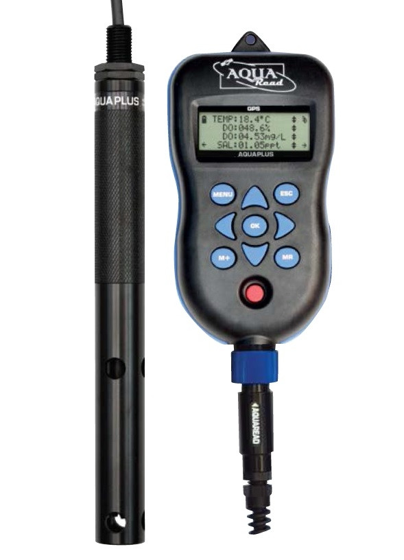 AquaPlus Package. Dissolved Oxygen, Conductivity and Temperature Meter