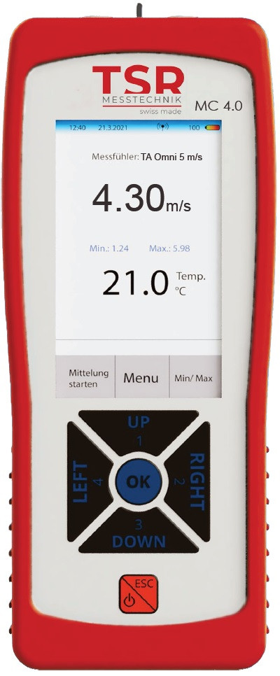 MC 4.0 ThermoAir Anemometer