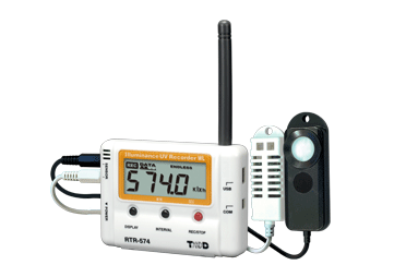 RTR-574-S Wireless Temperature, Humidity, Illuminance & UV Intensity Data Logger