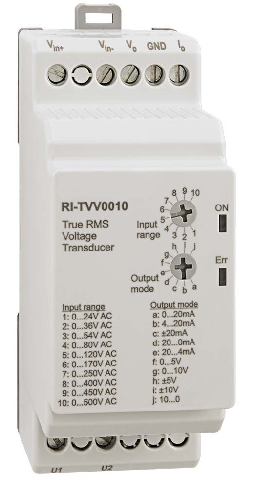 RI-TV Series Isolated Voltage Transducer