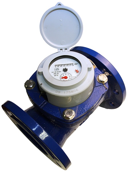 Details about   15 mm Flow Meter Single Flow Water Meter Dry Water Counter With Protective Cover 