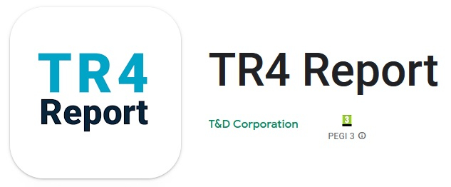 TR4 Report Android App for TR4 Data Loggers