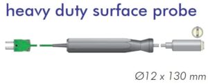 123-020 Heavy Duty Surface Temperature Probe