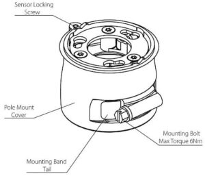 WindUltra Mount for 2 Inch Pole