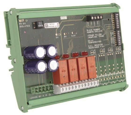 4 Relay Output Module for the MX32 v2 and MX43 Gas Controllers