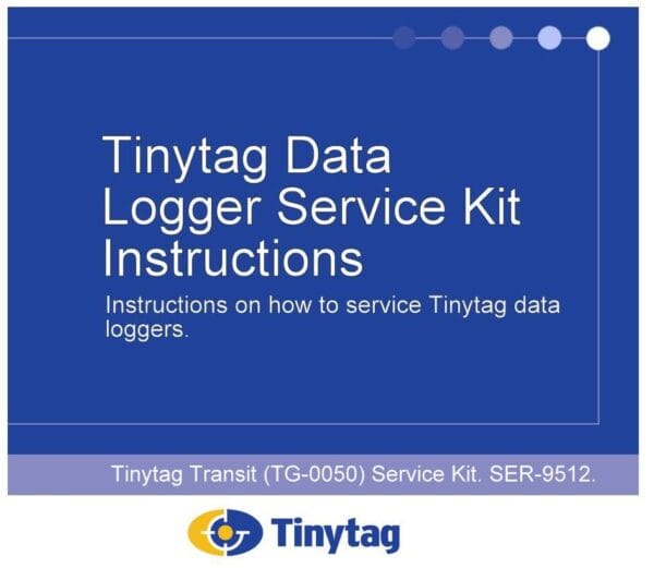 SER-9512 Tinytag Transit Service Kit