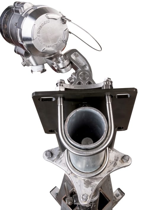 2" Pole Mount for 40/40C or D SharpEye Flame Detectors.