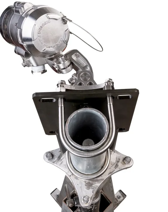 2" Pole Mount for 40/40C or D SharpEye Flame Detectors.