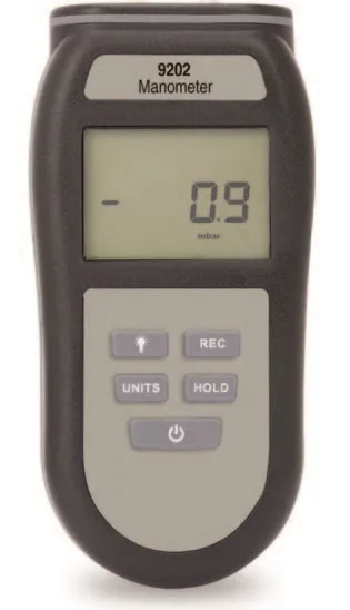 9202 Handheld Differential Pressure Meter