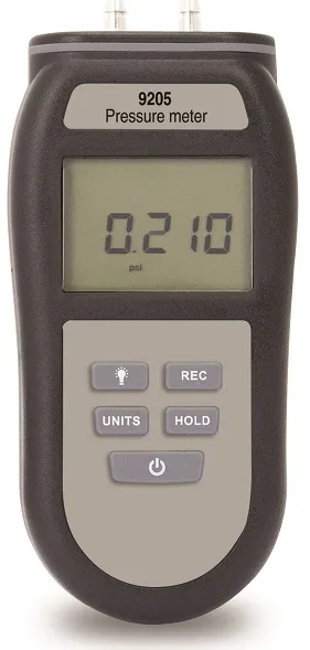 9205 Handheld Differential Pressure Meter