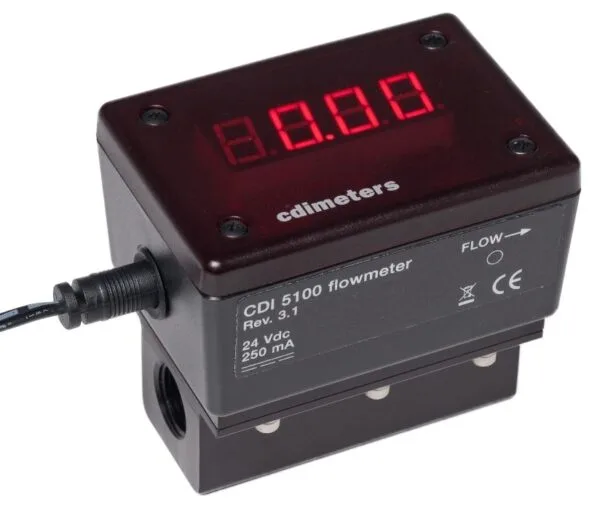 CDI 5100 Inline Compressed Air Flow Meter