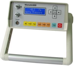 ManoAir 600 Micromanometer Set. Range ±2