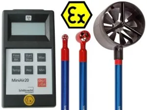 MiniAir20EX Portable Vane Anemometer