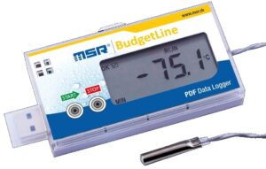MSR83 Temperature Data Logger with Display and External Sensor