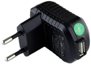 PSU-USB-EU - EU 2-Pin Mains to USB A Power Supply