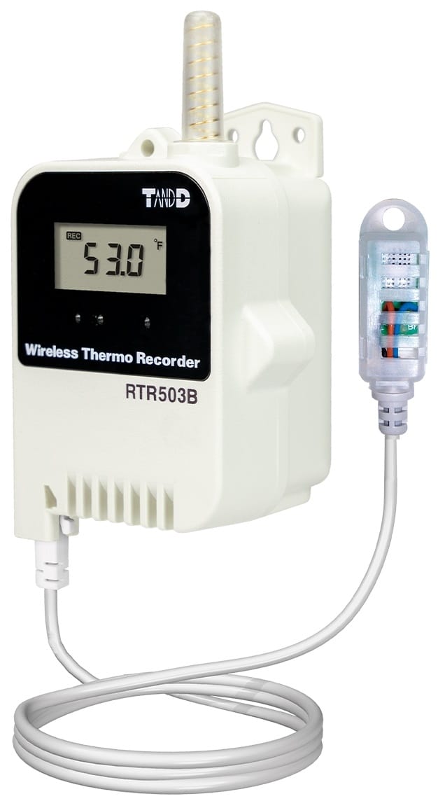 RTR503BL Wireless Temperature & Humidity Data Logger with Large Battery Pack