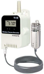 RTR507BL Wireless Temperature & Humidity High Accuracy Data Logger and Large Battery Pack
