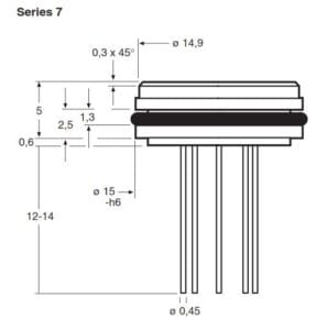 Keller Series 7 Technical Drawing