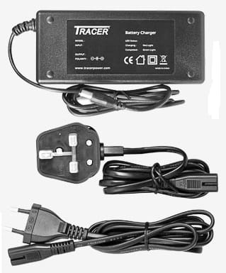 TR8138 AC Mains Fast Charger with EU and UK Adaptor