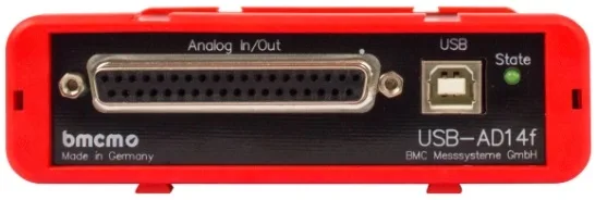 USB-14F USB Data Acquisition System. 14 Bit Resolution