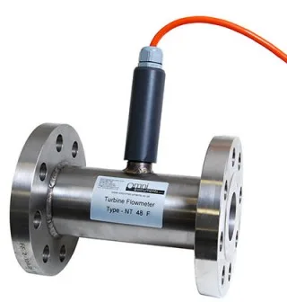 NT Stainless Steel Turbine Flow Meters for clean liquids
