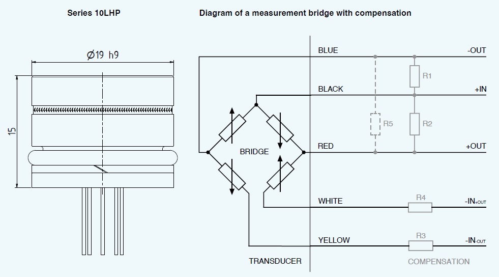 Series 10LHP OEM Pressure Cell Diagram