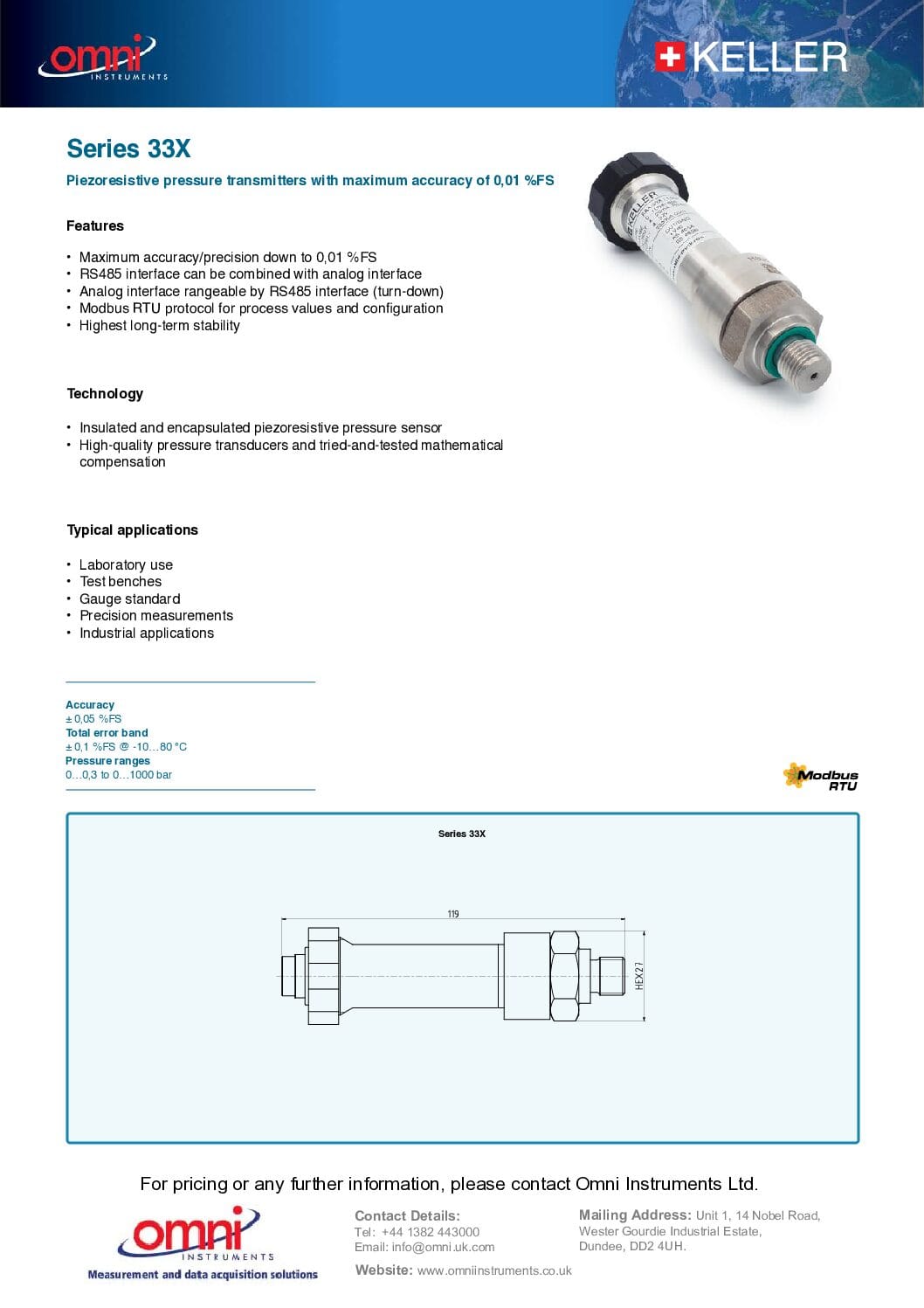 Series-33X-Pressure-Transmitter-pdf - Omni Instruments