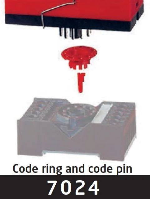 Code Ring and Code Pin for PR 2000 Series - Part Ref 7024