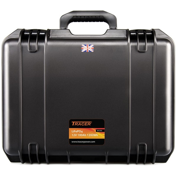 12V 100Ah LiFePO4 Carry Case Kit