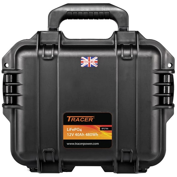 12V 40Ah LiFePO4 Carry Case Kit