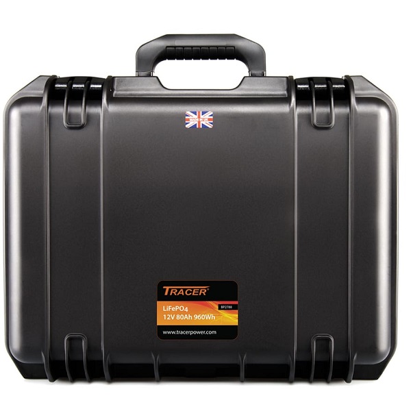 12V 80Ah LiFePO4 Carry Case Kit