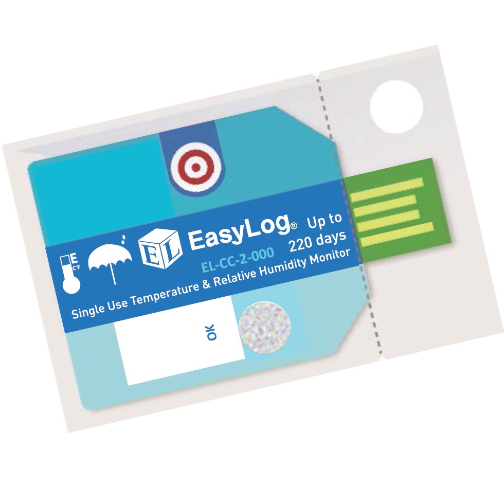EasyLog Cold Chain Temp & RH Logger - EL-CC-2