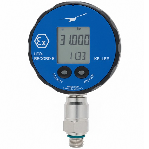 LEO-REC-IS-30BAR 1/4"BSP LEO Record Ei Digital Manometer