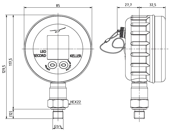 LEO Record with Rubber Cover