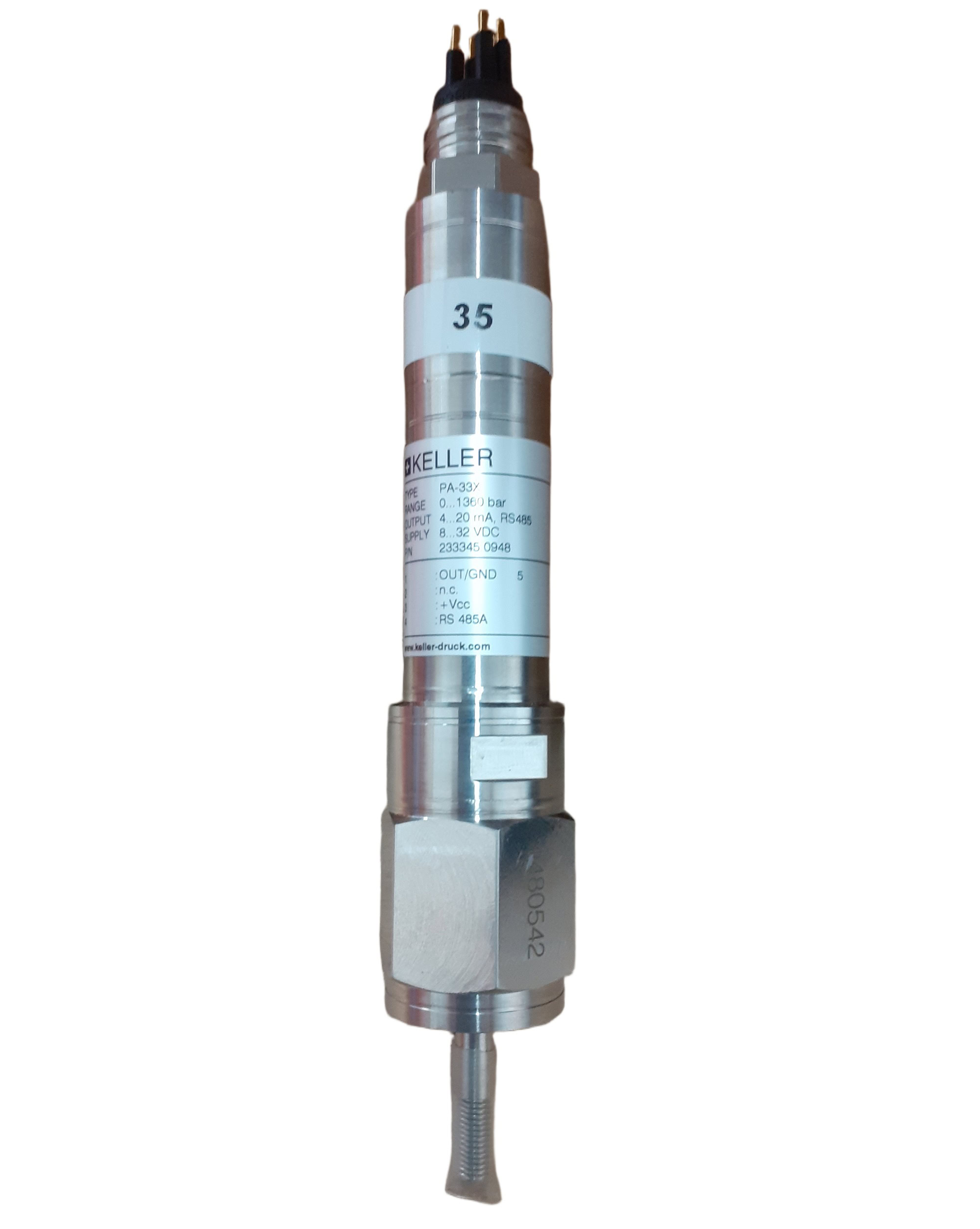 PA33X/81601.25-1360BAR-4-RS485-UNF/LH-INC