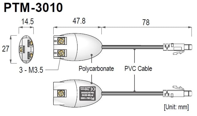 PTM-3010 RTD Input Module