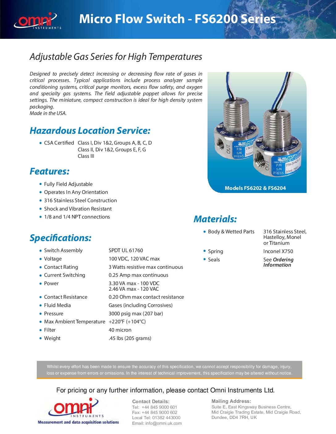 Omni Instruments Inclinometer File-1510136098-pdf - Omni Instruments