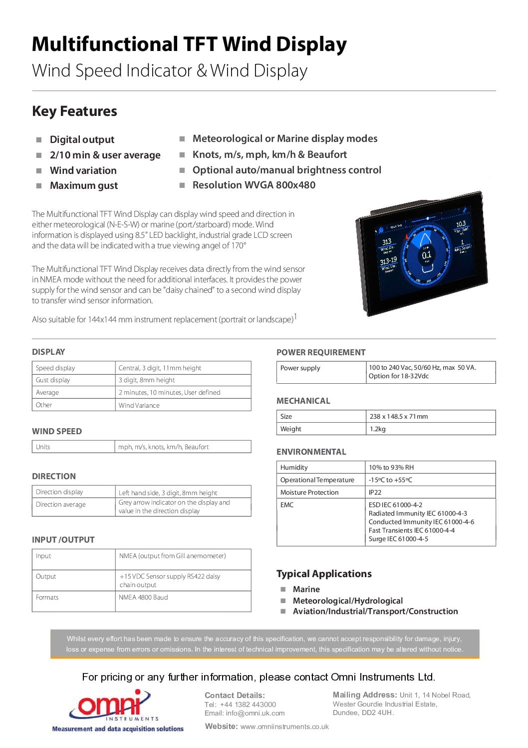 Multifunctional-TFT-Wind-Display-pdf - Omni Instruments