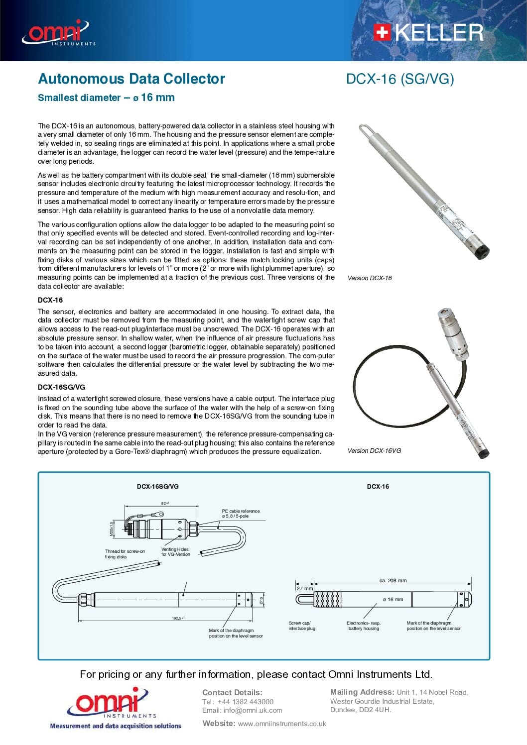Data Collector Engine Series-DCX-16-Autonomous-Data-Collector-pdf - Omni Instruments