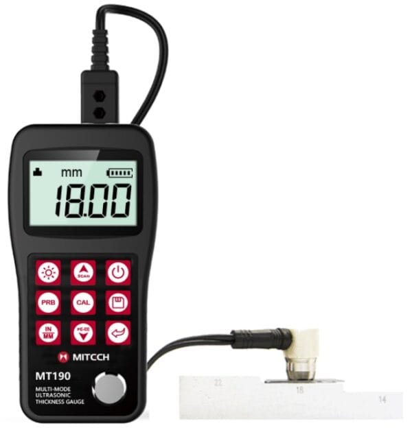 MT180/190 Multi-Mode Ultrasonic Thickness Gauge - Image 2
