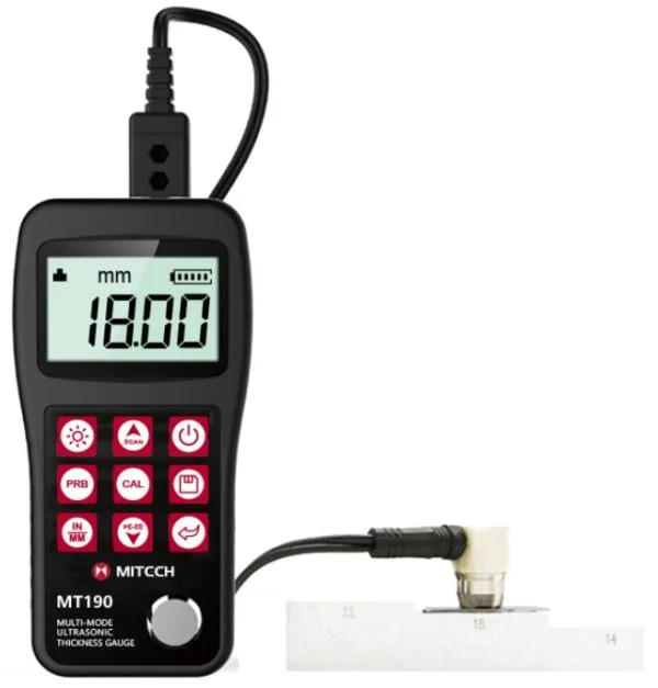 MT180/190 Multi-Mode Ultrasonic Thickness Gauge - Image 2