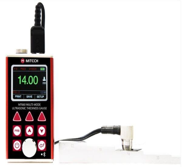 MT600 Series Multi-Mode Ultrasonic Thickness Gauge - Image 2