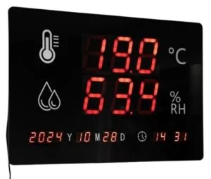 WM40 Wall Mounted Thermahygrometer DisplayHygrometer