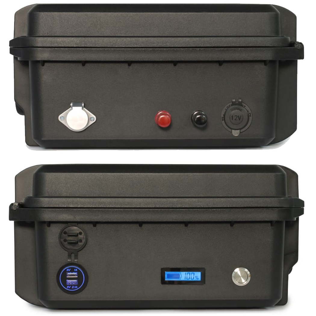 Lithium-Ion Peli Case Kit Side Views