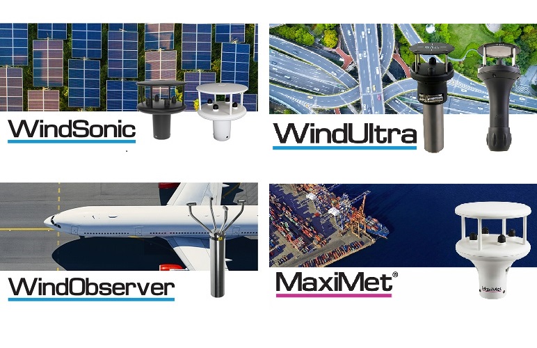 2 Axis Ultrasonic Anemometers
