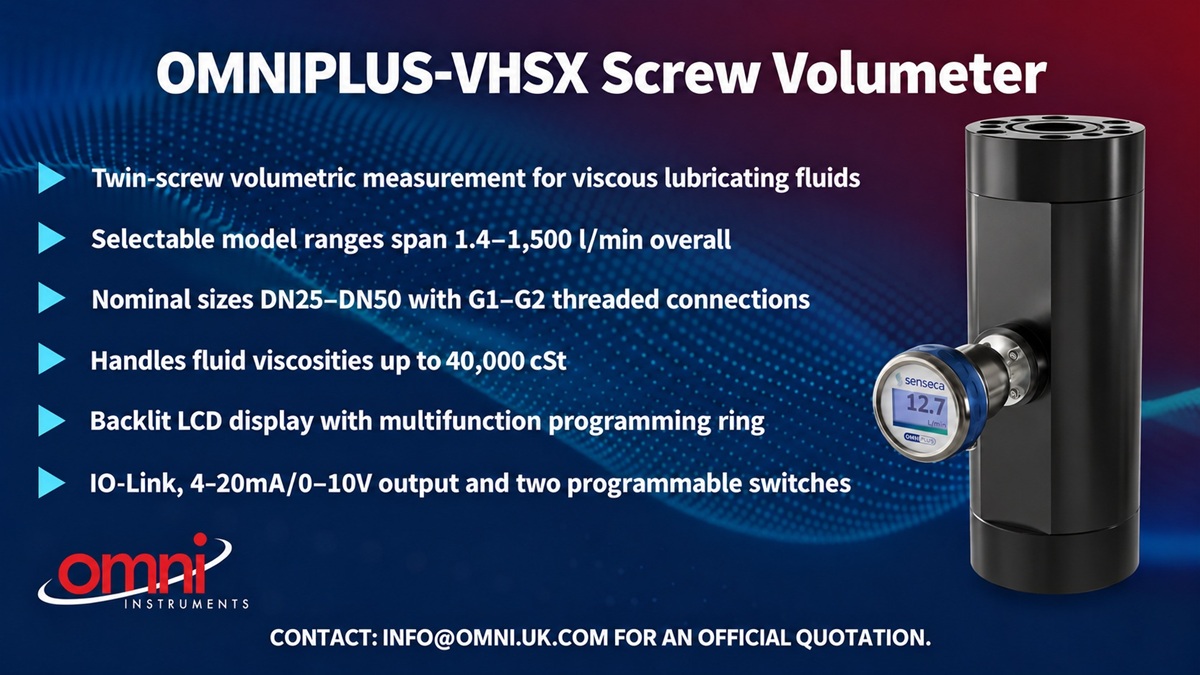 OmniPlus-VHSX Flow Transmitter Screw Volumeter - Image 2