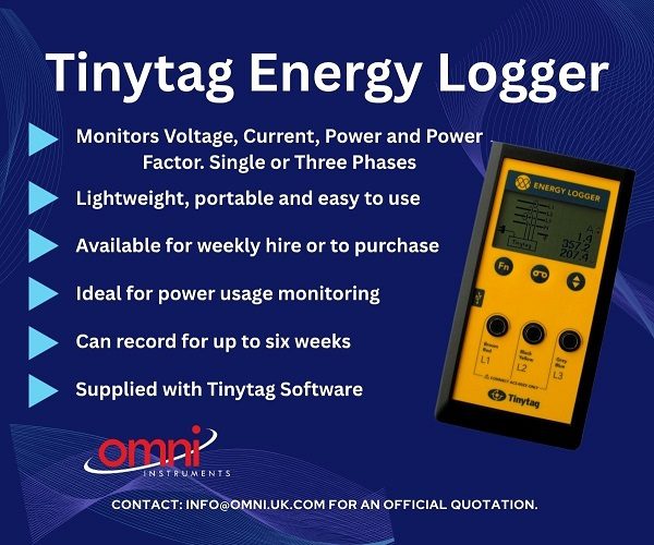 Tinytag Energy Logger Infographic